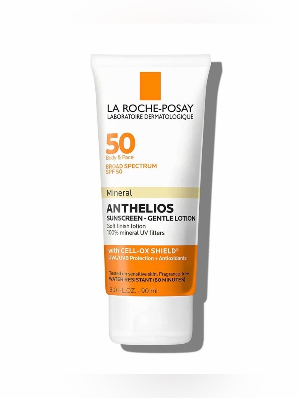 Anthelios Mineral Sunscreen SPF 50 - White/Orange